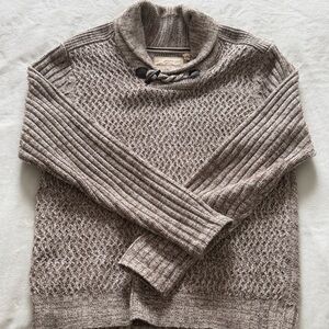 Weatherproof Men's Turtleneck Sweater in Brown